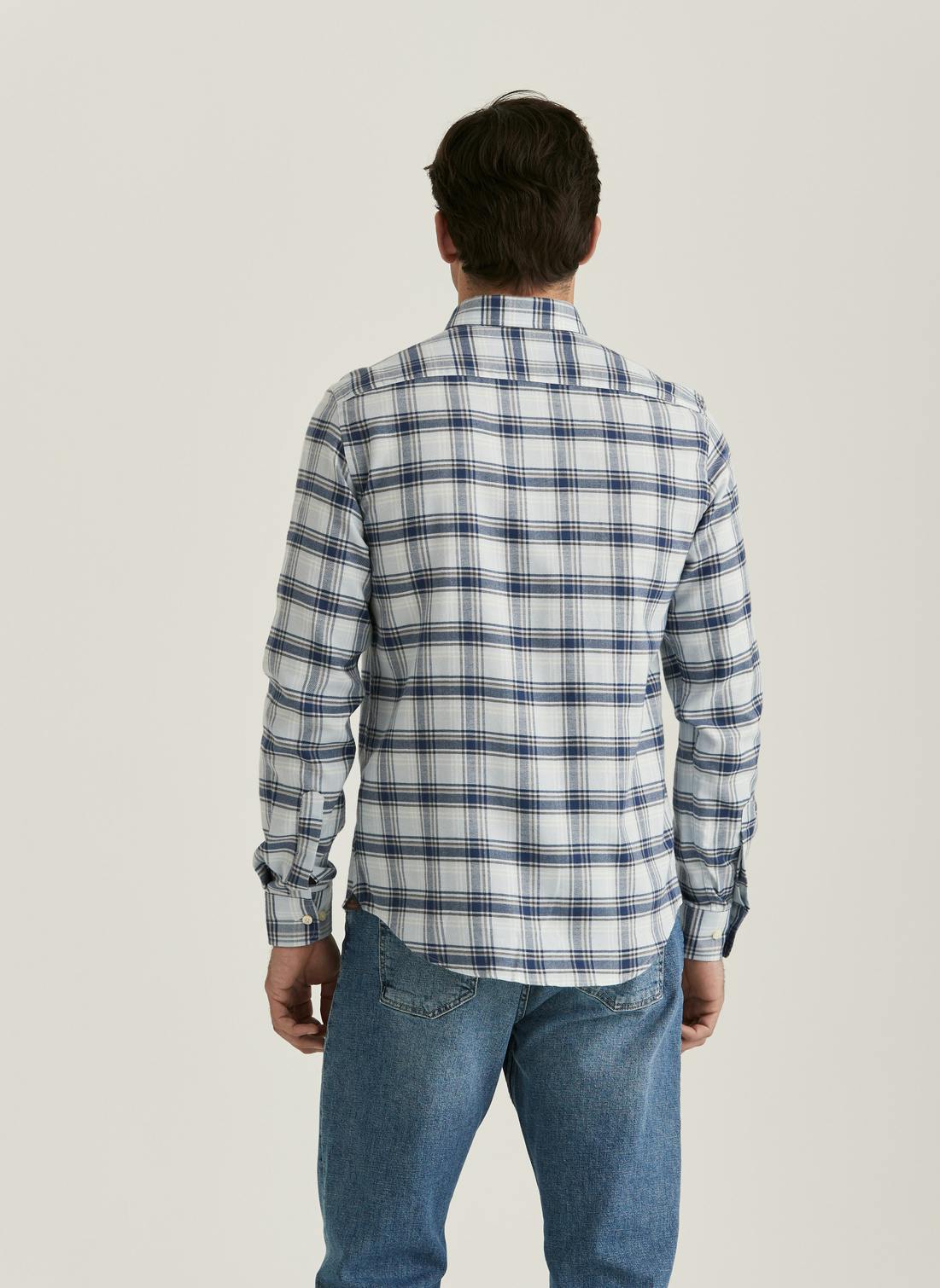 Soft Check Flannel-Slim Fit