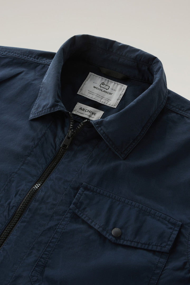 GABARDINE OVERSHIRT