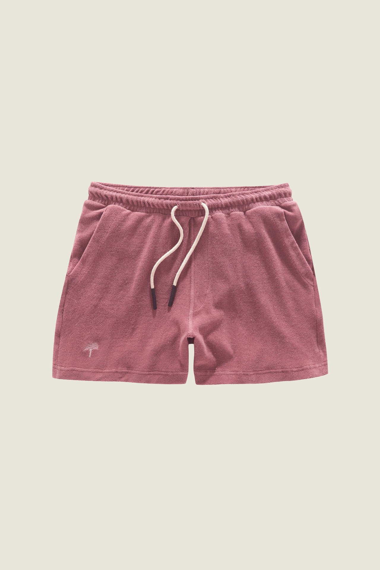 Dusty Plum Terry Shorts