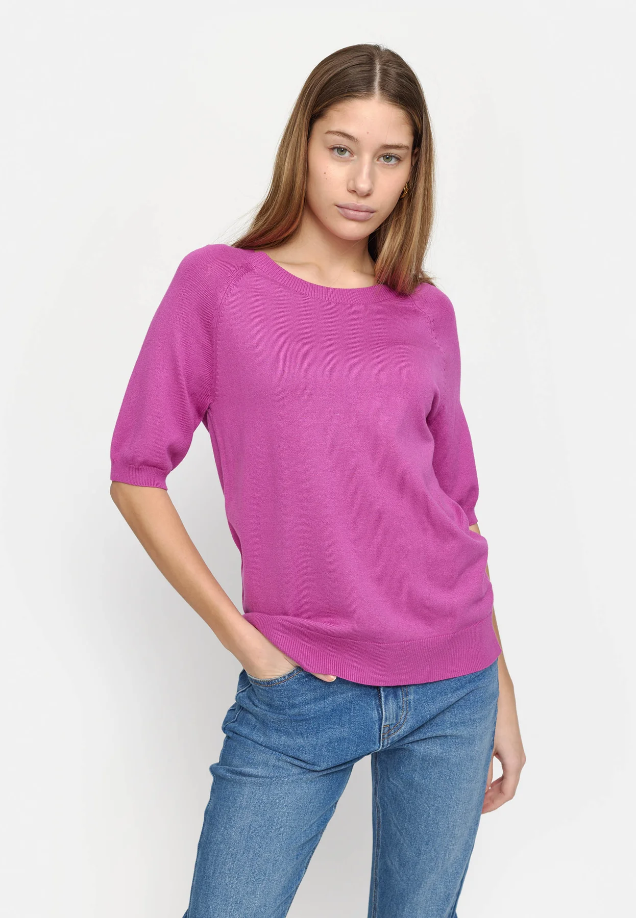 SRMarla SS O–neck knit