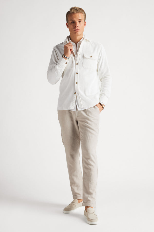 Cord overshirt