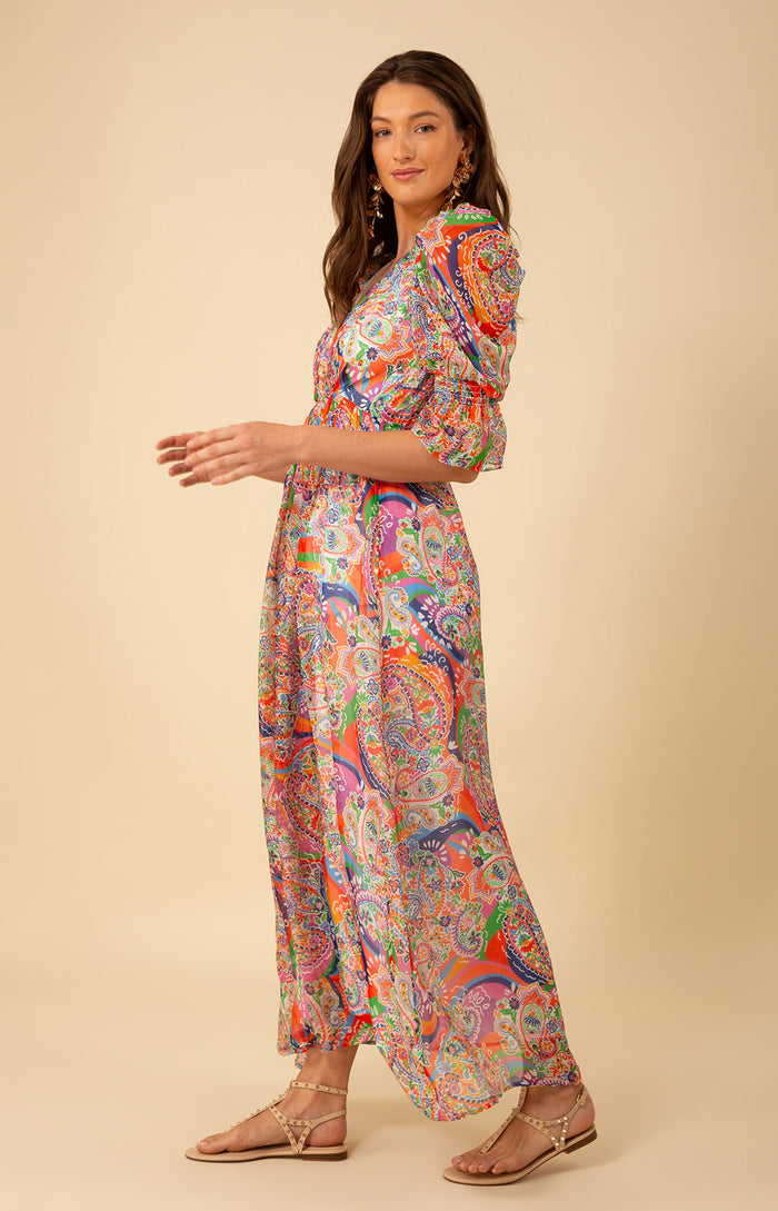 Ophelia Chiffon Maxi Dress