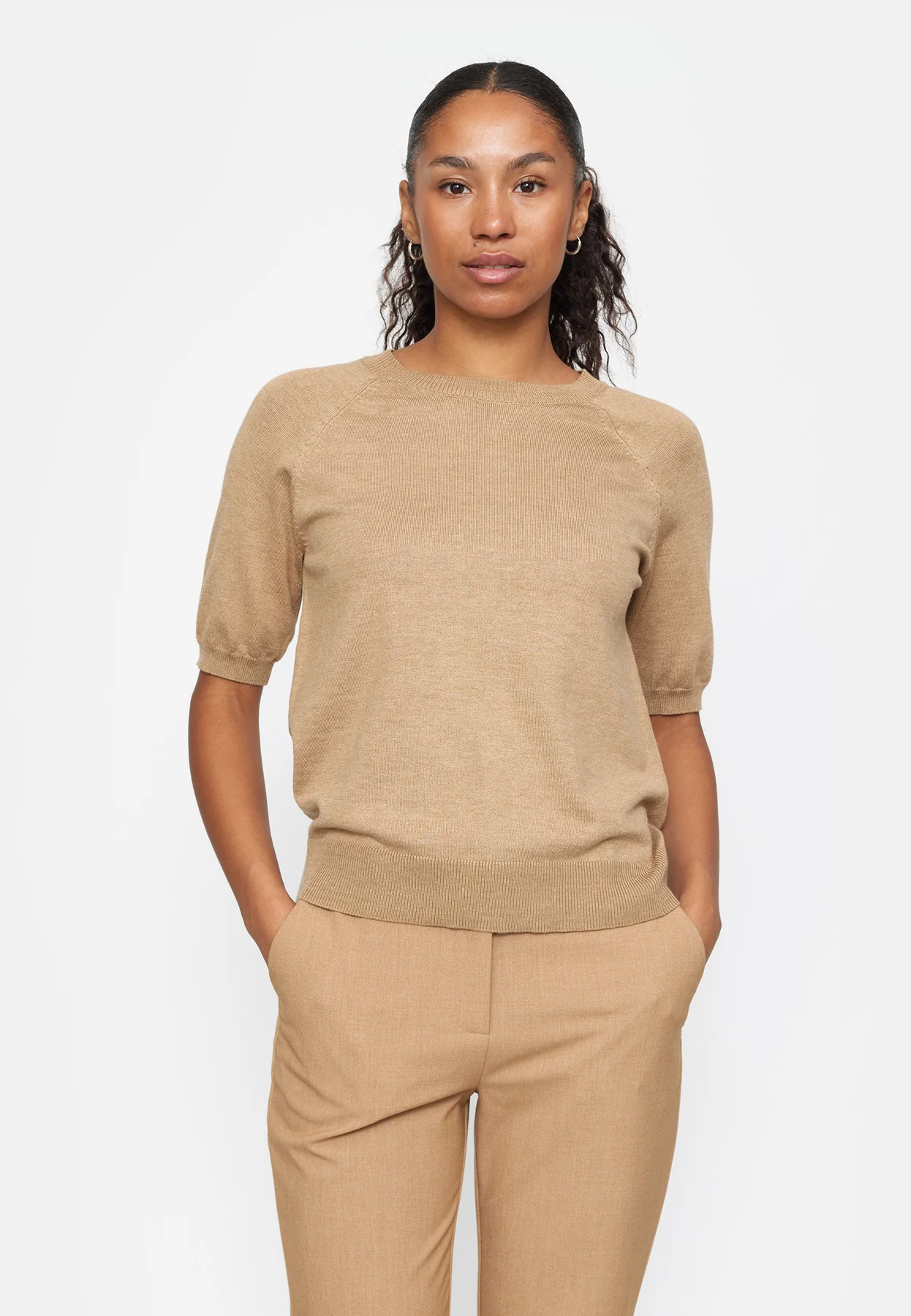 SRMarla SS O–neck Knit