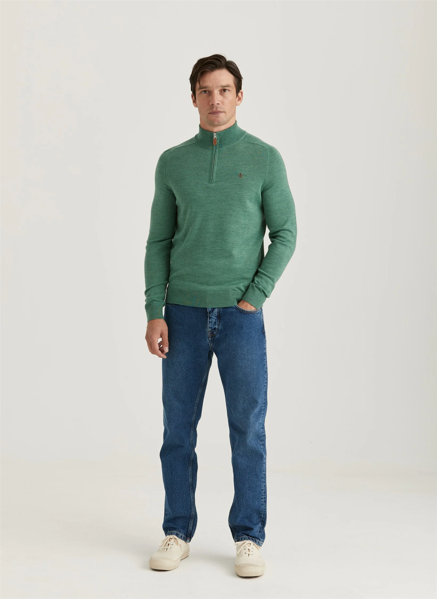 Merino John Zip