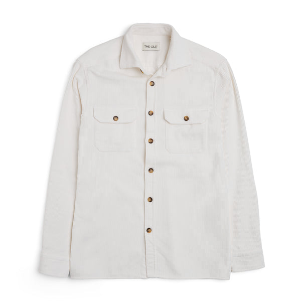 Cord overshirt